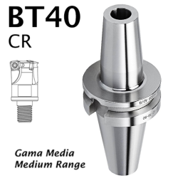 Cono Portafresas MAS403 BT40 para Cabeza Roscada Gama Media