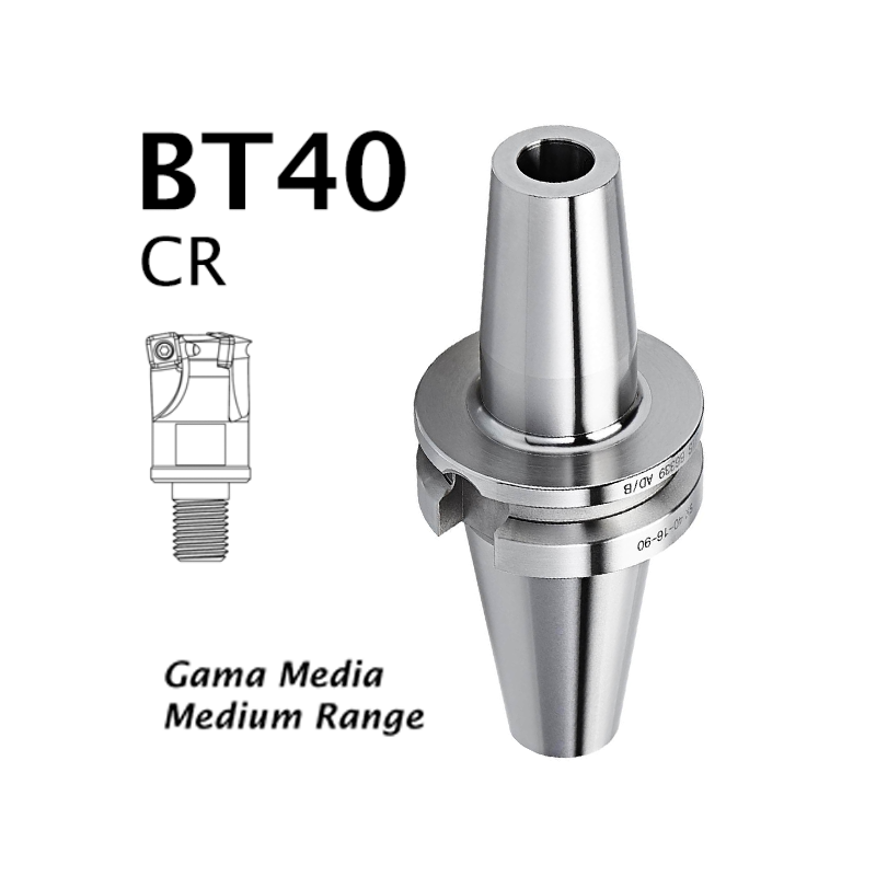 Cono Portafresas MAS403 BT40 para Cabeza Roscada Gama Media Cono Portafresas MAS403 BT40 para Cabeza Roscada Gama Media