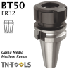 Cono Portapinza BT50 de sujección para pinza ER32 Gama Media