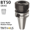 Cono Portapinza BT50 de sujección para pinza ER40 Gama Media