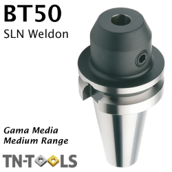 Cono Portafresas MAS403 BT50 tipo Weldon SLN Gama Media