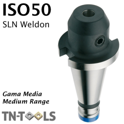 Cono Portafresas DIN2080 ISO50 tipo Weldon SLN Gama Media