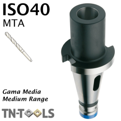 Cono reductor DIN2080 ISO40 para morse MTA Gama Media