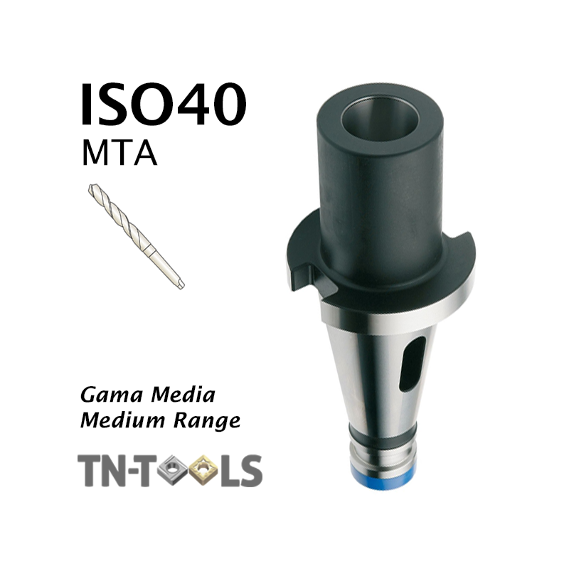 Cono reductor DIN2080 ISO40 para morse MTA Gama Media Cono reductor DIN2080 ISO40 para morse MTA Gama Media