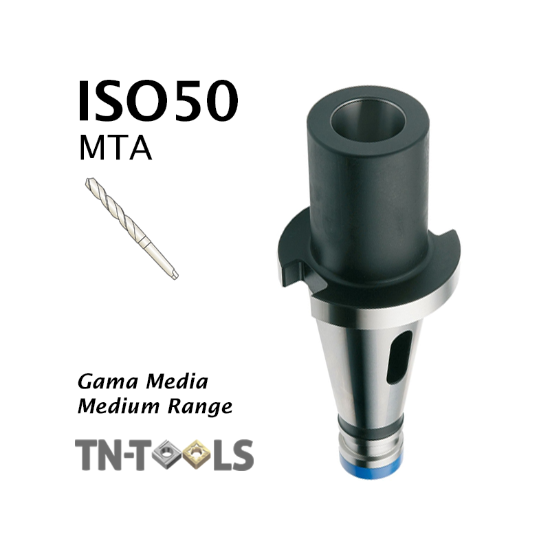 Cono reductor DIN2080 ISO50 para morse MTA Gama Media Cono reductor DIN2080 ISO50 para morse MTA Gama Media