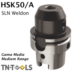 Cono Portafresas DIN69893 HSK50/A tipo Weldon SLN Gama Media