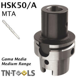Cono reductor DIN69893 HSK50/A para morse MTA Gama Media