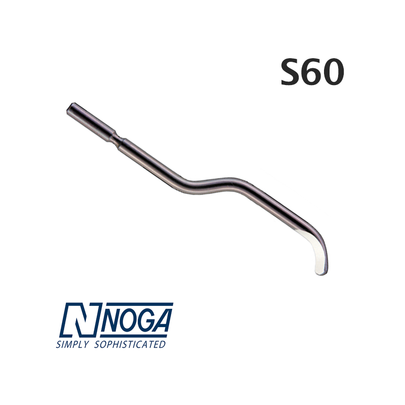 Cuchilla de desbarbado Noga S60 HSS