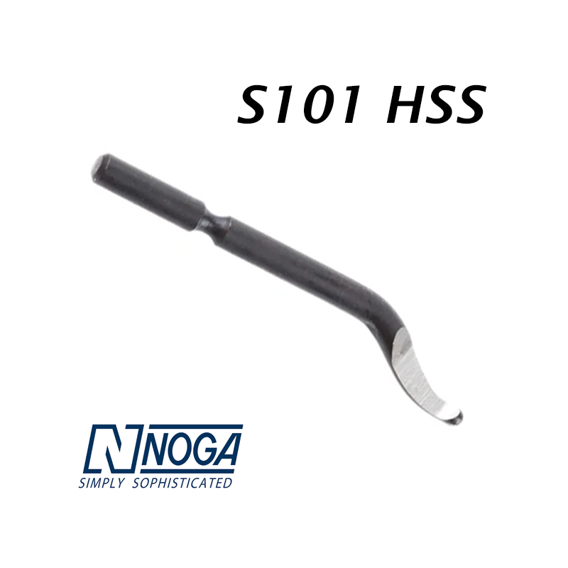 Cuchilla de desbarbado Noga S101 HSS