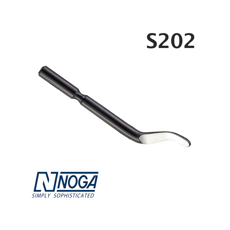 Cuchilla de desbarbado Noga S202 HSS