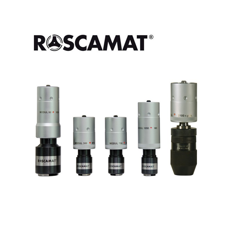 Threading tongs with clutch for Roscamat threading machines Threading tongs with clutch for Roscamat threading machines