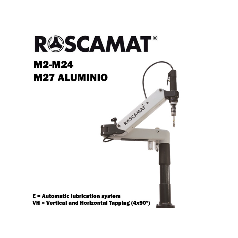 Roscadora Pneumática Roscamat 400 M2-M27