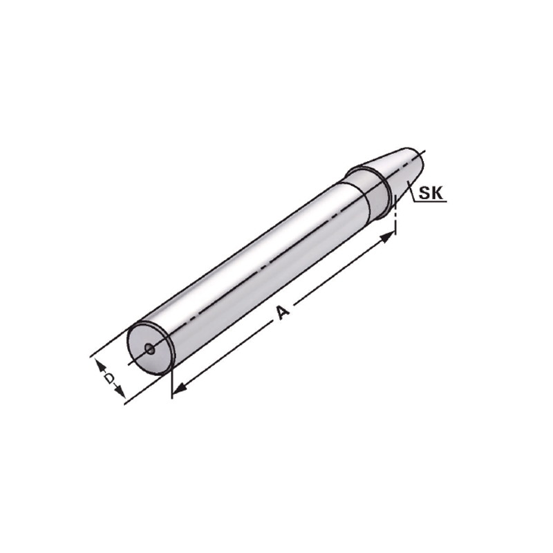 Cono DIN69871 SK50 Barra de Control