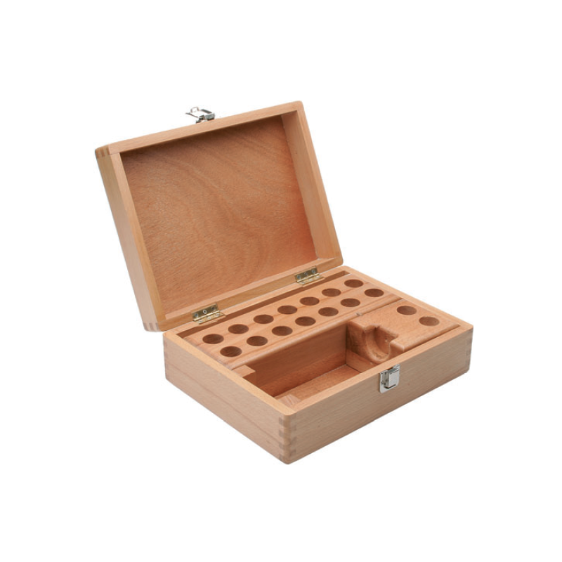Caja Vacia de Madera para pinzas ER DIN6499 y Cono Caja Vacia de Madera para pinzas ER DIN6499 y Cono
