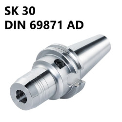 Hydraulic milling cutter holder SK 30 DIN 69871 AD