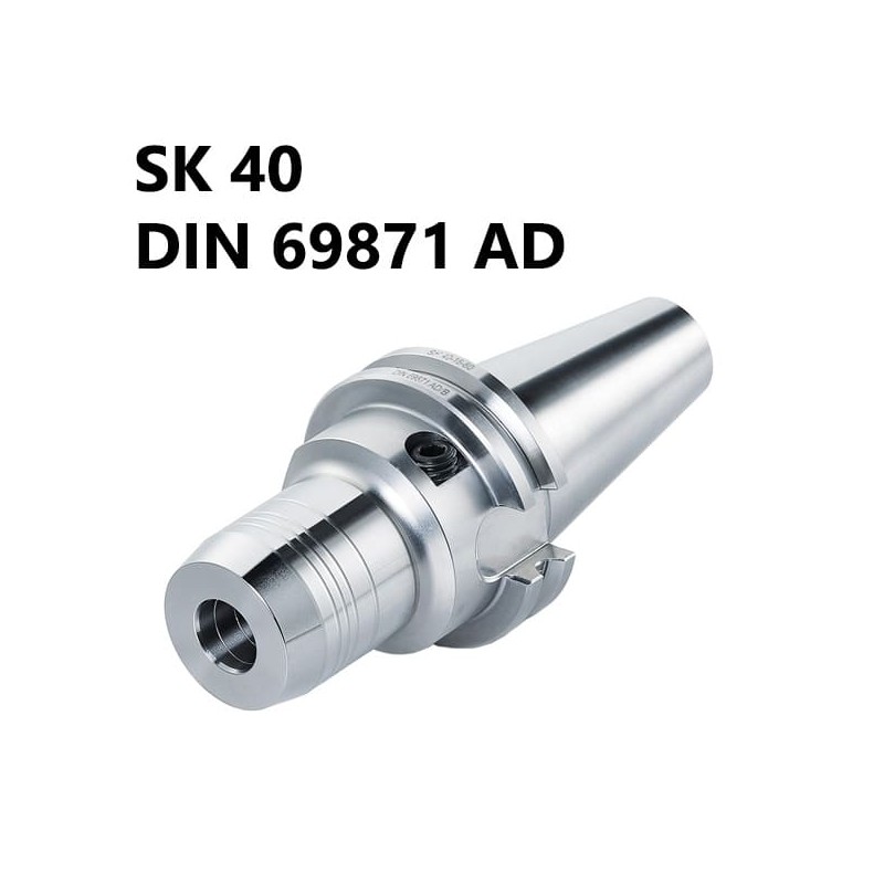 Porte-fraises hydraulique SK 40 DIN 69871 AD/B Porte-fraises hydraulique SK 40 DIN 69871 AD/B
