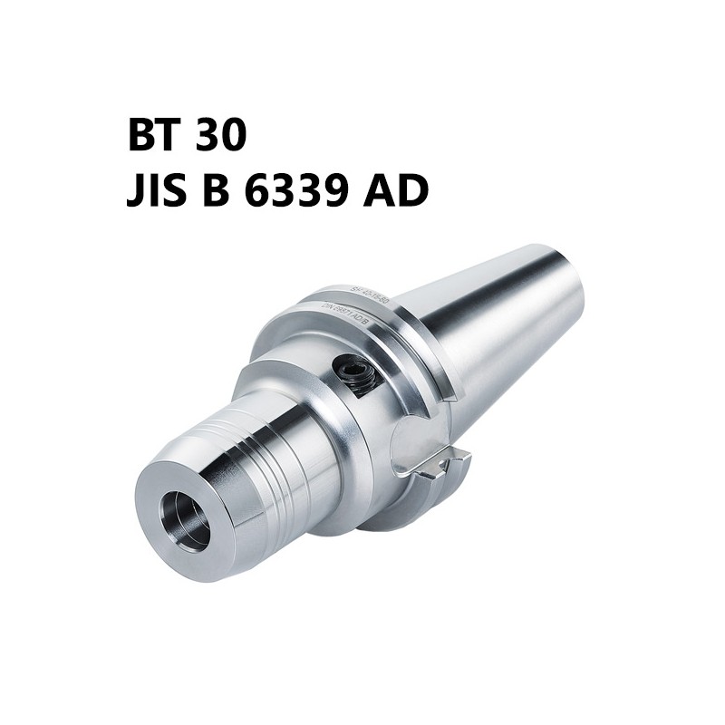 Hydraulic milling cutter holder BT 30 JIS B 6339 AD Hydraulic milling cutter holder BT 30 JIS B 6339 AD