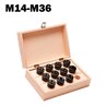Quick-change adaptors with clutch Set of 10 pieces M14/M36 Gr.3