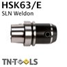 HSK63/E Side Lock end Mill Holders Medium Range