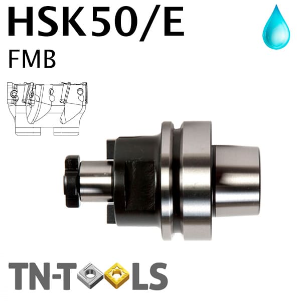 Mandrins Porte-Fraises HSK50/E Entrainement Avec Arrossage Interne Milieu de Gamme