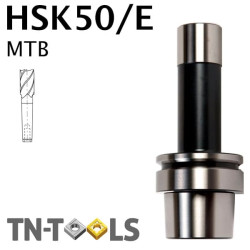 Morse Taper Adaptors HSK50/E with Thread Medium Range
