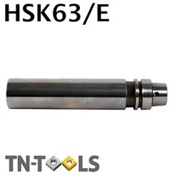 Blank Toolholder HSK63/E with Soft Shank Medium Range