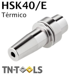 Cono Portafresas HSK40/E DIN69893 Térmico Gama Media