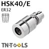 Precision Collet chuck HSK40/E ER32 Medium Range