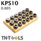 Set de 9 Pinzas con Sistema KPS10 Precisión 0.005