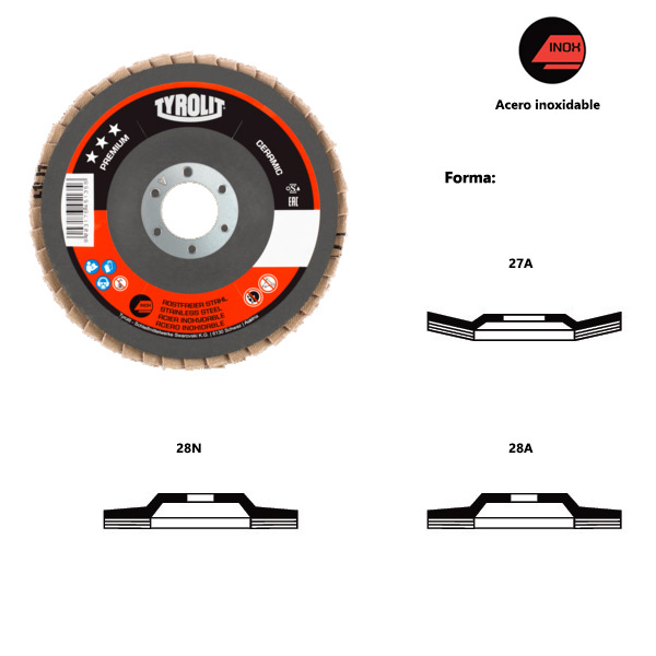 PREMIUM*** CERAMIC® Flap Discs