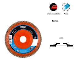 LONGLIFE PREMIUM*** flap discs for steel and stainless steel