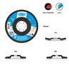 BASIC* 2in1 flap discs for steel and stainless steel