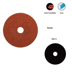 Disques en fibres naturelles PREMIUM*** CA-P93 N pour l'acier et l'acier inoxydable