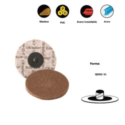 PREMIUM*** QUICK-CHANGE pressed compact grinding wheels for universal use