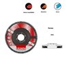 PRE-POLISH PREMIUM*** discs for steel, stainless steel and non-ferrous metals