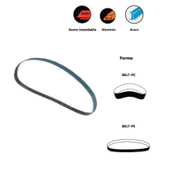 Minibandas PREMIUM*** ZA-P48 PE Y F / ZA-P41 PC X Para acero, acero inoxidable y aluminio