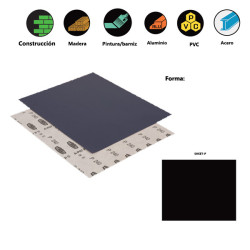 PREMIUM*** paper sheets C-P68 P C | C-P68 P A for steel, non-ferrous metals, wood, paints and varnishes