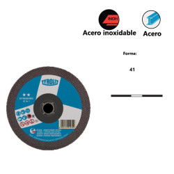 Discos de corte STANDARD** 2en1 para acero y acero inoxidable