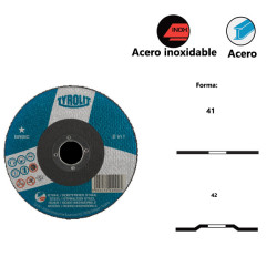 Discos de corte BASIC* 2en1 para acero y acero inoxidable