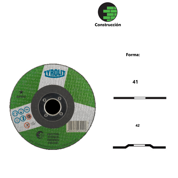 Discos de corte BASIC* para piedra Discos de corte BASIC* para piedra