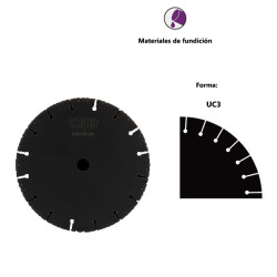 Discos de corte PREMIUM*** FOCUR SA Sierra diamantada para fundición gris y esferoidal