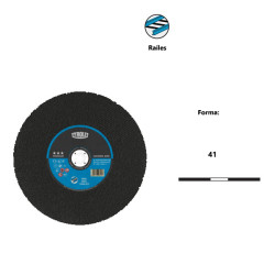Rail cutting discs with universal PREMIUM*** hole for rails
