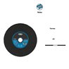 Disques à découper les rails avec trou universel PREMIUM*** pour les rails