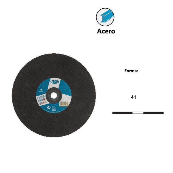 Discos de corte BASIC* para acero