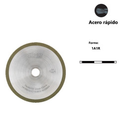 Cutting of rotating tools for high-speed steel