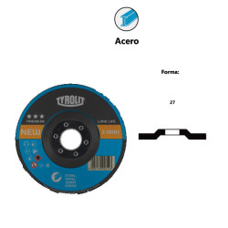 Discos de desbaste PREMIUM*** LONGLIFE Z-MAX para acero