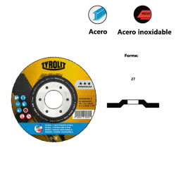 Discos de desbaste PREMIUM *** CERABOND X para acero y acero inoxidable