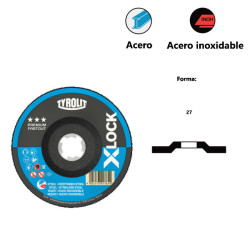 Discos de desbaste PREMIUM*** X-LOCK para acero y acero inoxidable