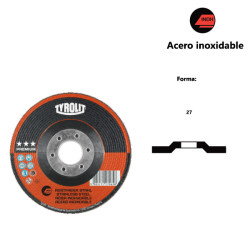 Discos de desbaste PREMIUM*** para acero inoxidable