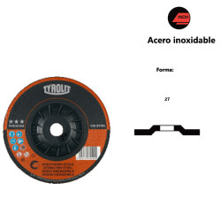 Discos de desbaste PREMIUM*** VIBSTAR para acero inoxidable